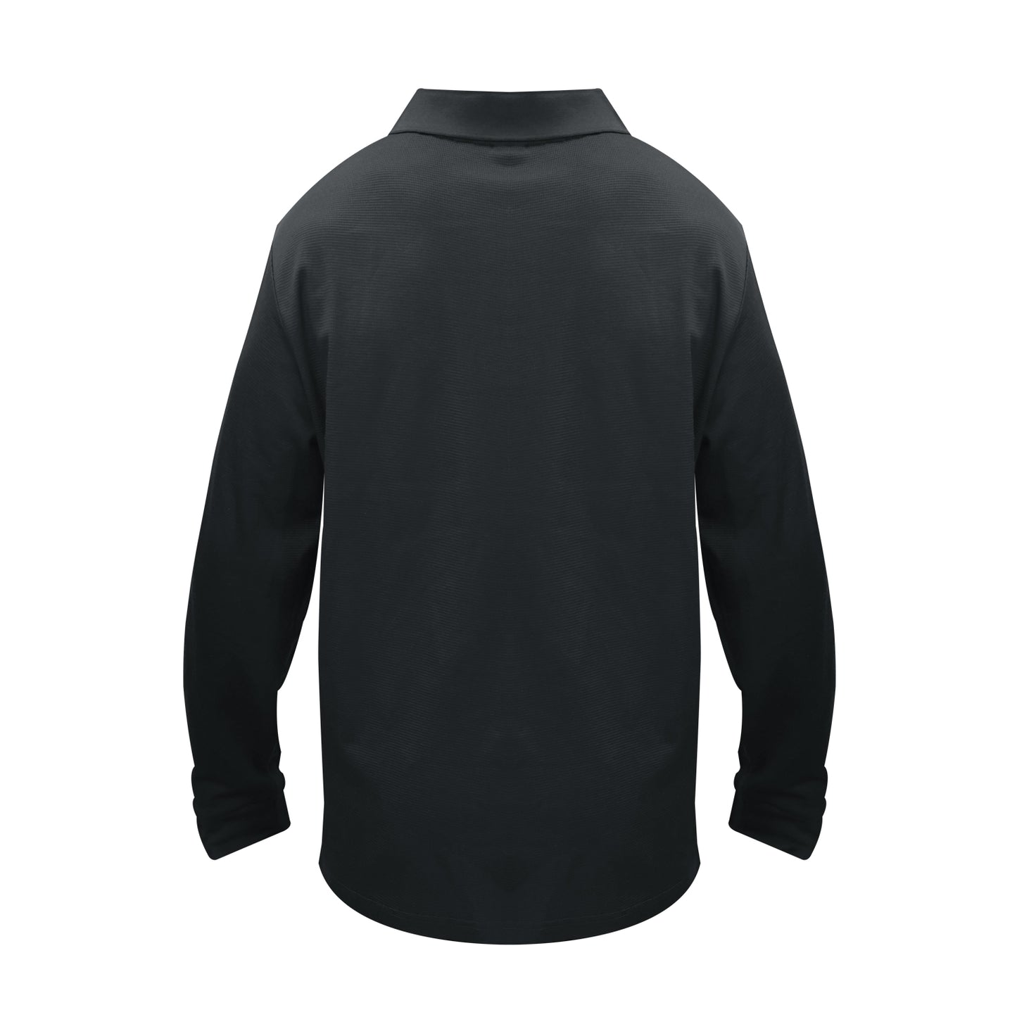 Polera Waffle Manga Larga Gris Kumen - vista 2