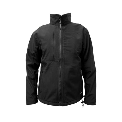 CHAQUETA SOFTSHELL NEGRA M-100 SIBERIA