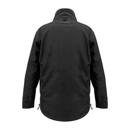 CHAQUETA SOFTSHELL NEGRA M-100 SIBERIA