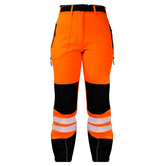 PANTALON SOFTSHELL M-360 MUJER HI VIS NARANJO SIBERIA