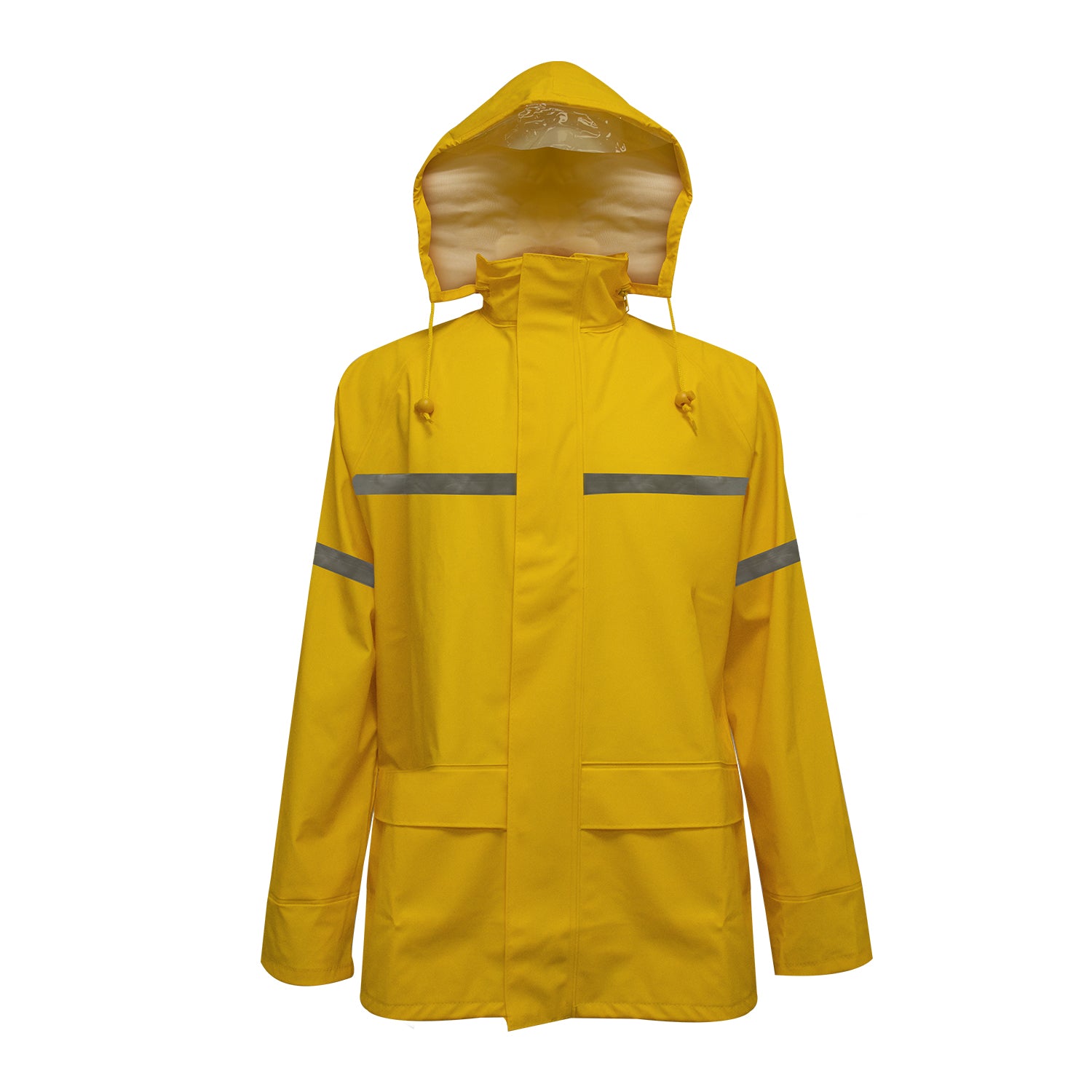 TRAJE SEALTOP PU/PVC ANTIÁCIDO CON CINTA REFLECTANTE AMARILLO SIBERIA
