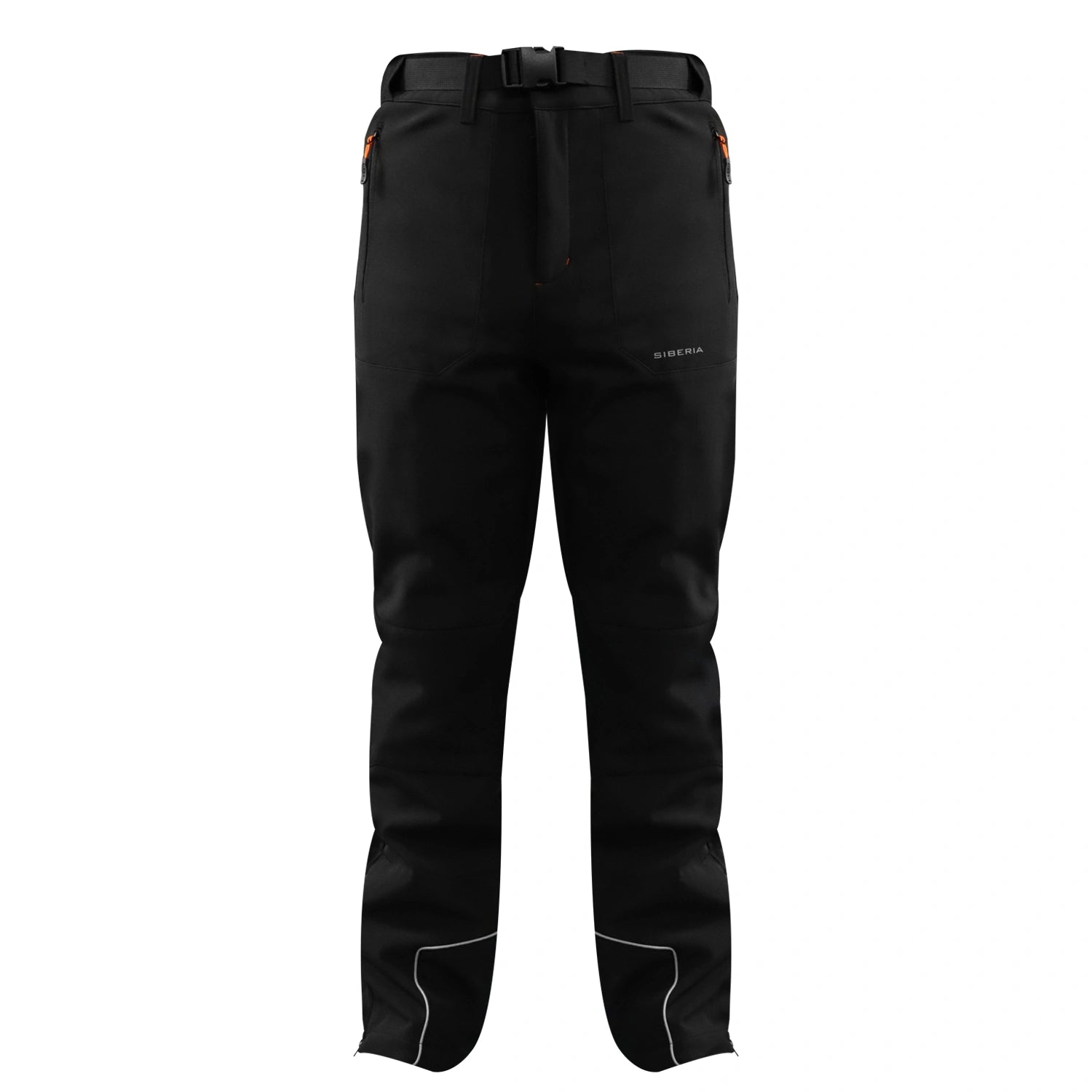 PANTALON M-100 SOFTSHELL ANTIACIDO NEGRO SIBERIA