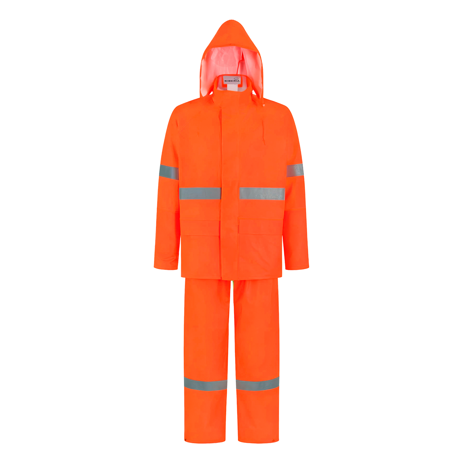 TRAJE SEALTOP PU-PVC HI-VIS NARANJA SIBERIA
