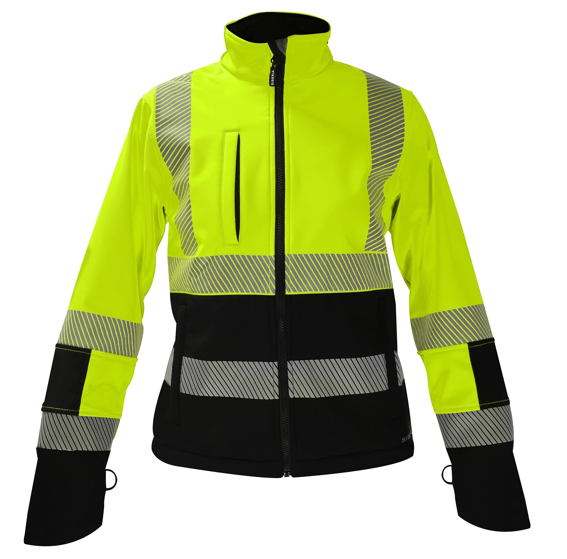 CHAQUETA SOFTSHELL AMARILLA M-360 SIBERIA