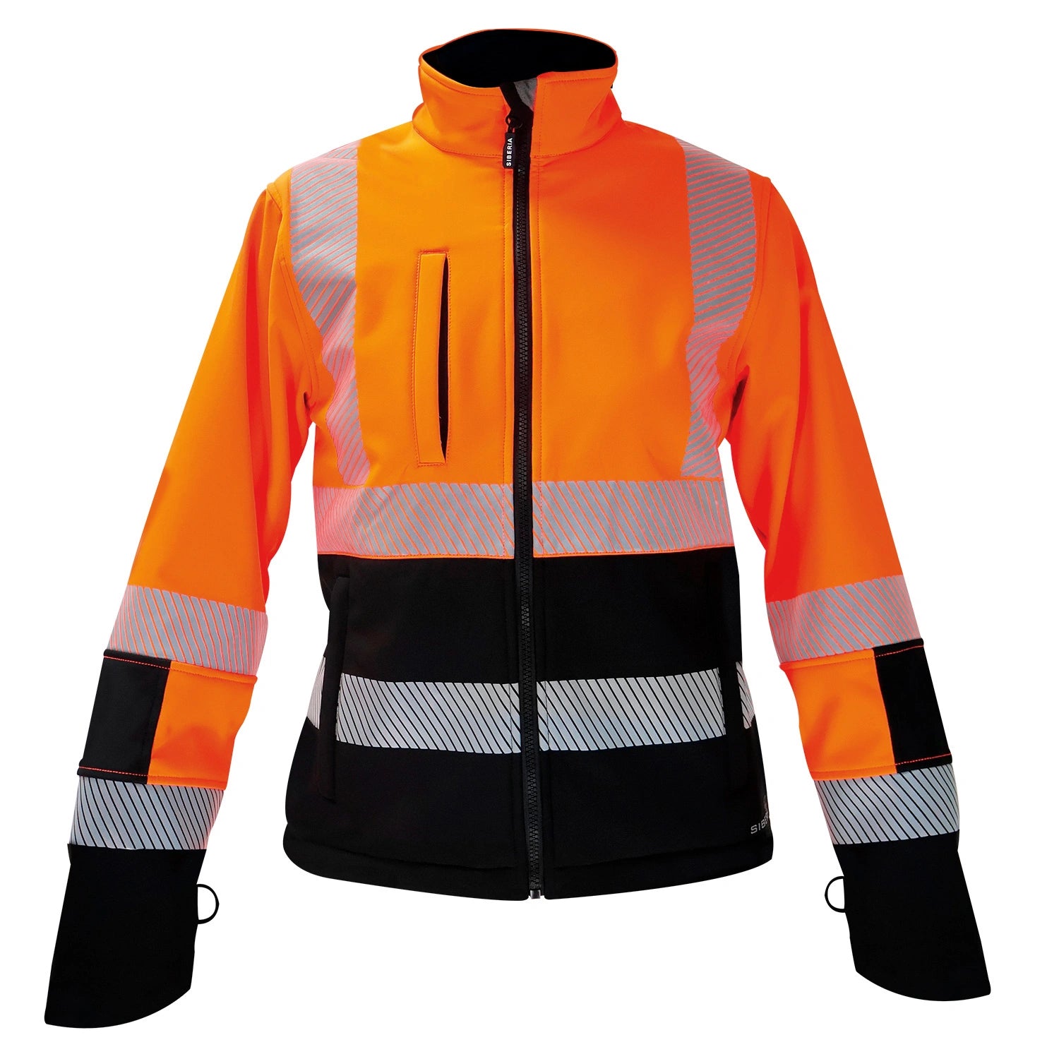 CHAQUETA MUJER SOFTSHELL NARANJA M-360 SIBERIA