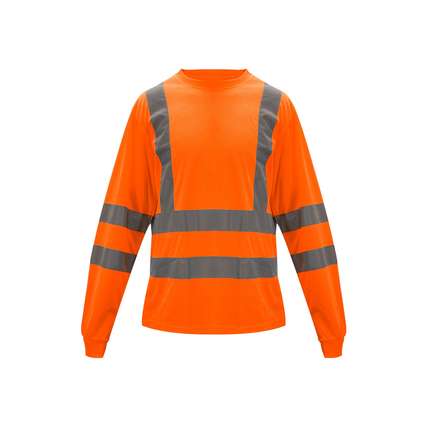 Polera Cooldry Cuello Redondo Hi-Vis Naranjo Kumen