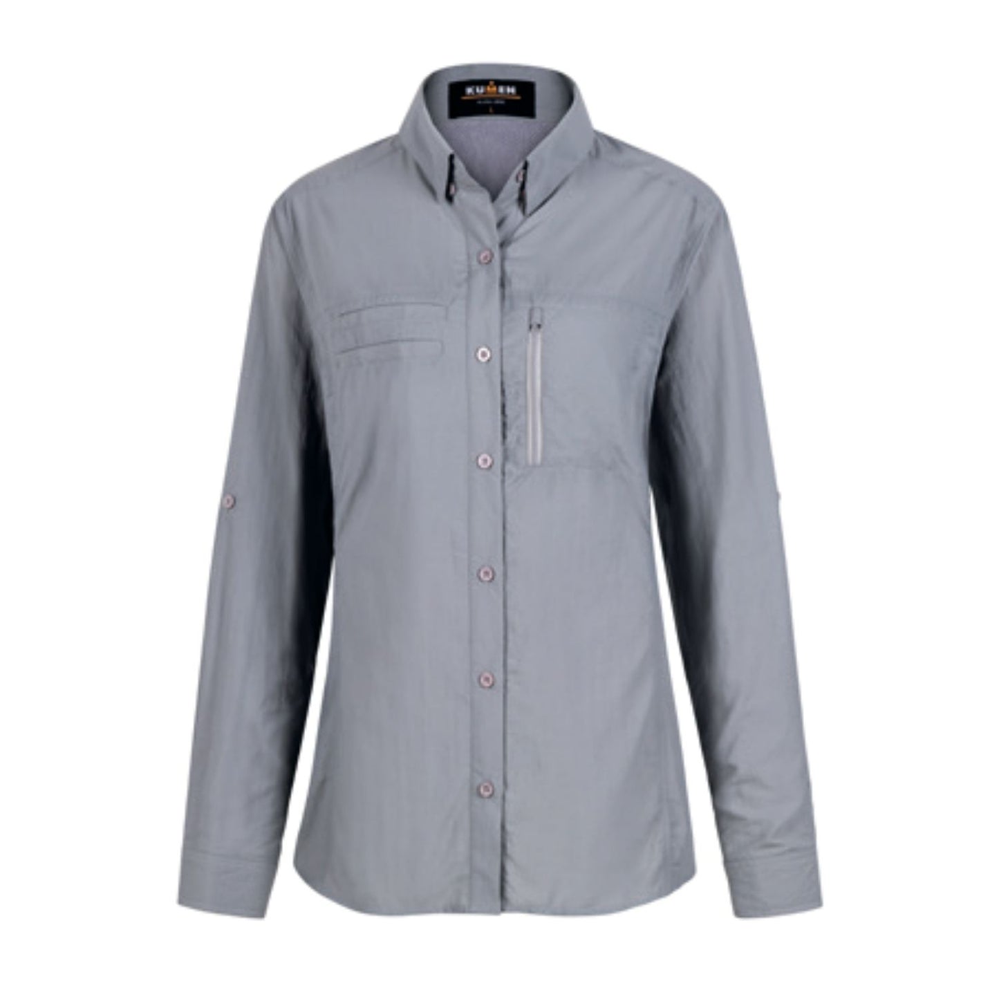 Blusa Outdoor Antiácida Gris Kumen