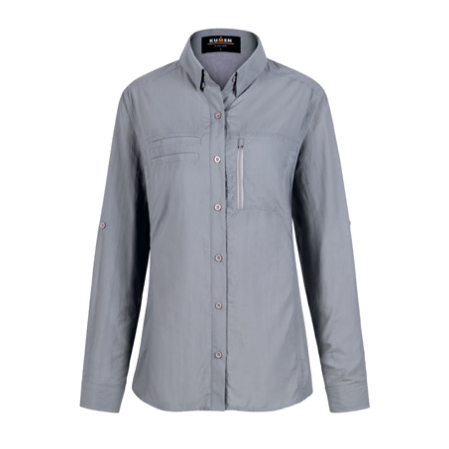 Blusa Outdoor Antiácida Gris Kumen