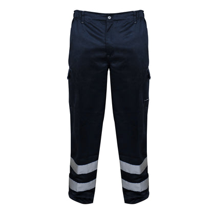 Pantalón Cargo Gabardina con Cinta Reflectante Kumen