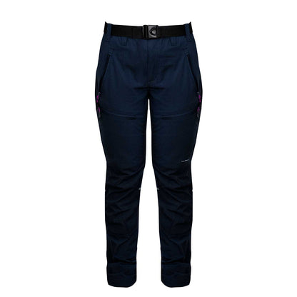 Pantalón Mujer Outdoor Antiácido Azul Kumen