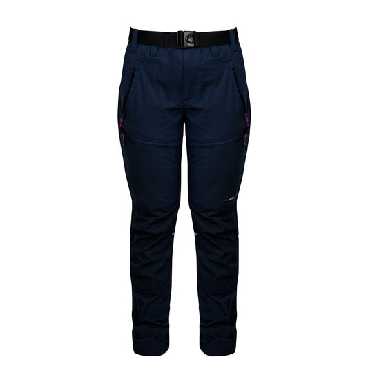 Pantalón Mujer Outdoor Antiácido Azul Kumen