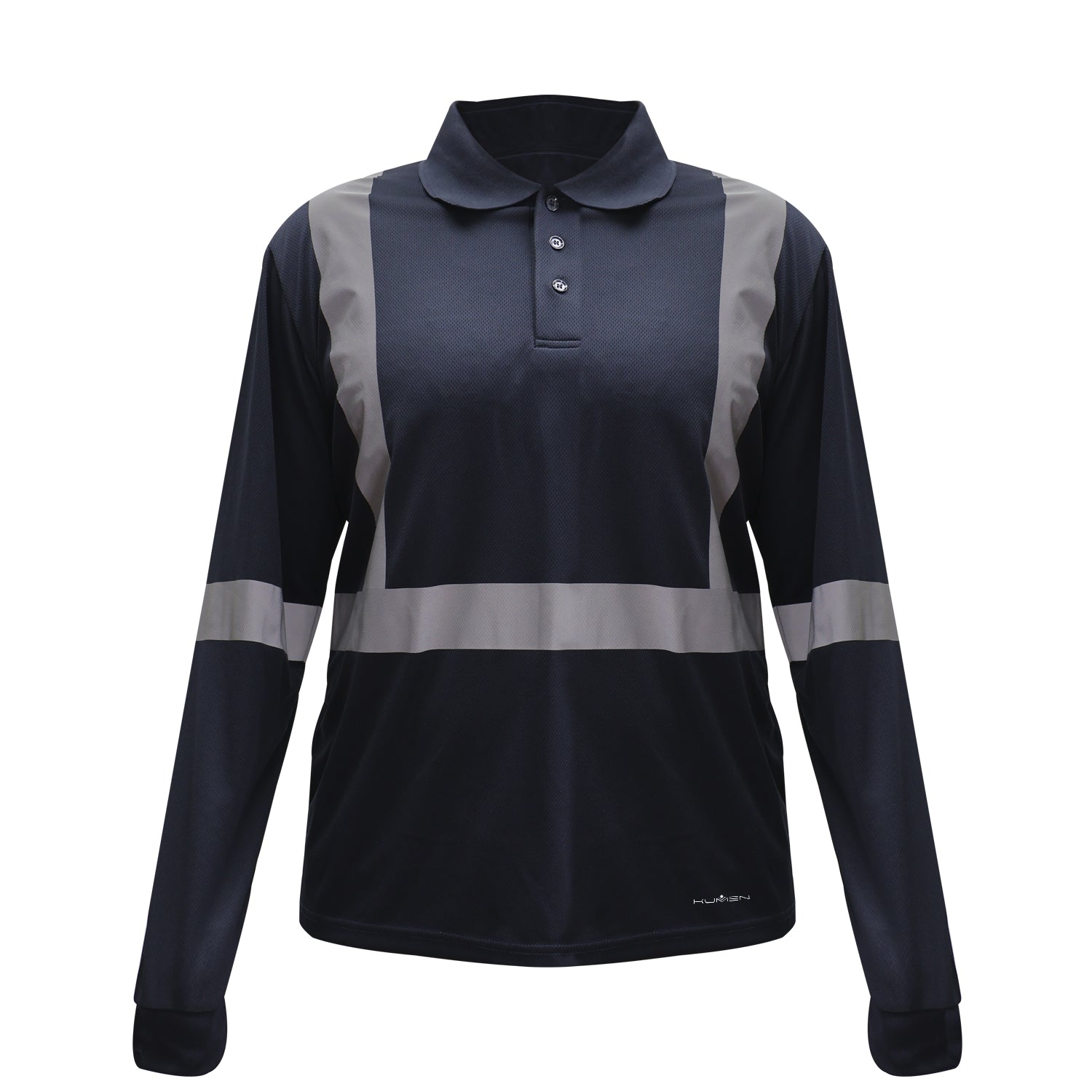 Polera Cooldry Cinta Reflectante Elástica Kumen
