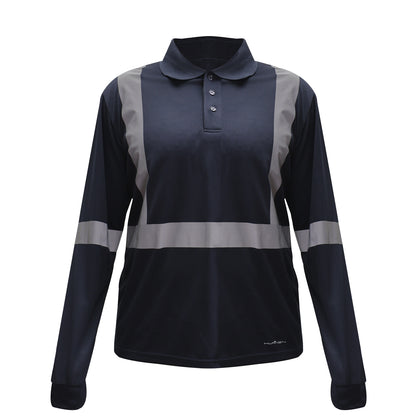 Polera Cooldry Cinta Reflectante Elástica Kumen