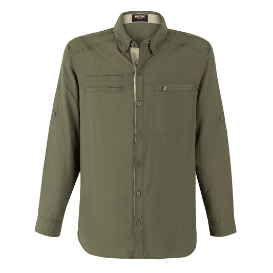 Camisa Outdoor Verde Oliva Kumen