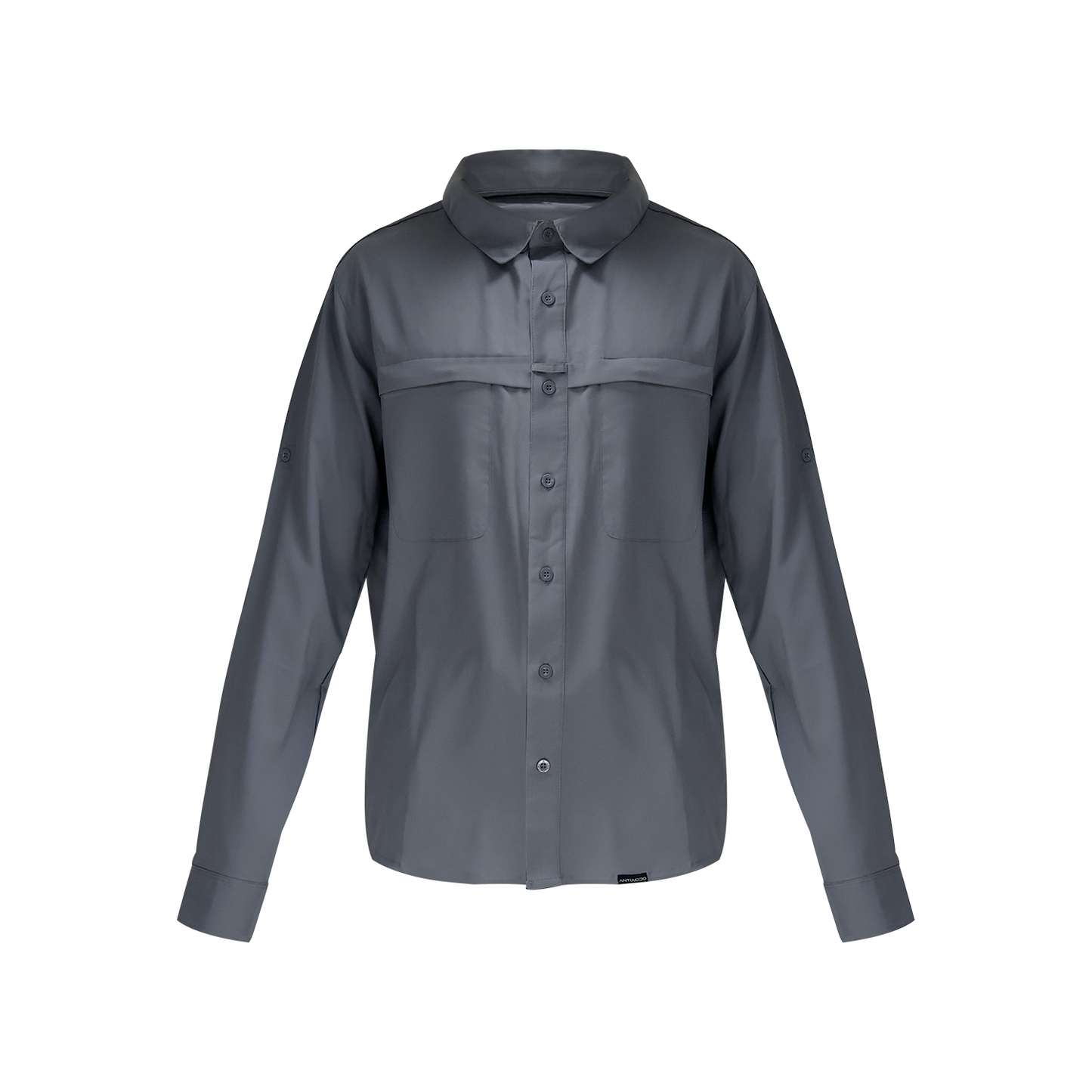 Camisa Outdoor Antiácida Gris Kumen