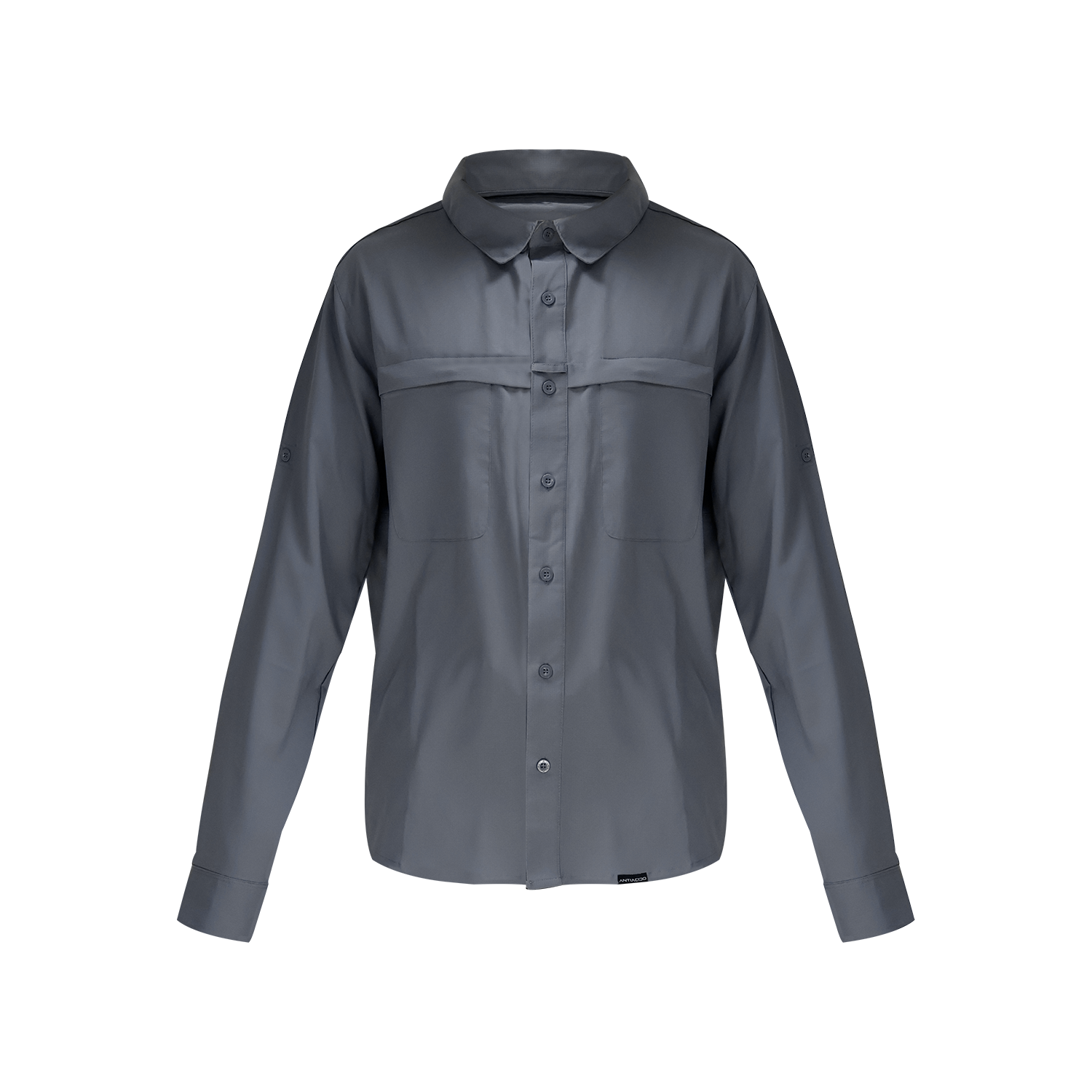 Camisa Outdoor Antiácida Gris Kumen