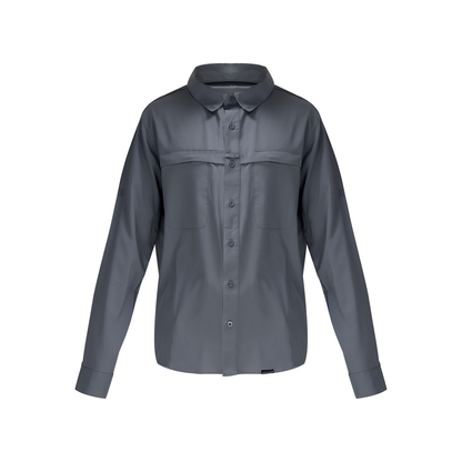 Camisa Outdoor Antiácida Gris Kumen