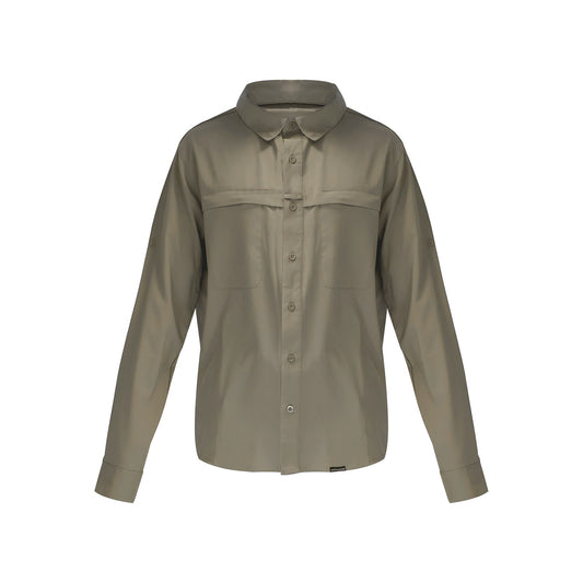 Camisa Outdoor Antiácida Beige Kumen