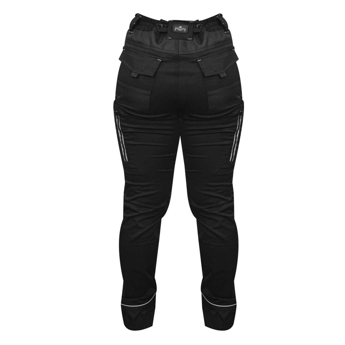 Pantalón Mujer Técnico Alta Resistencia Spandex Gris Kumen - vista 2