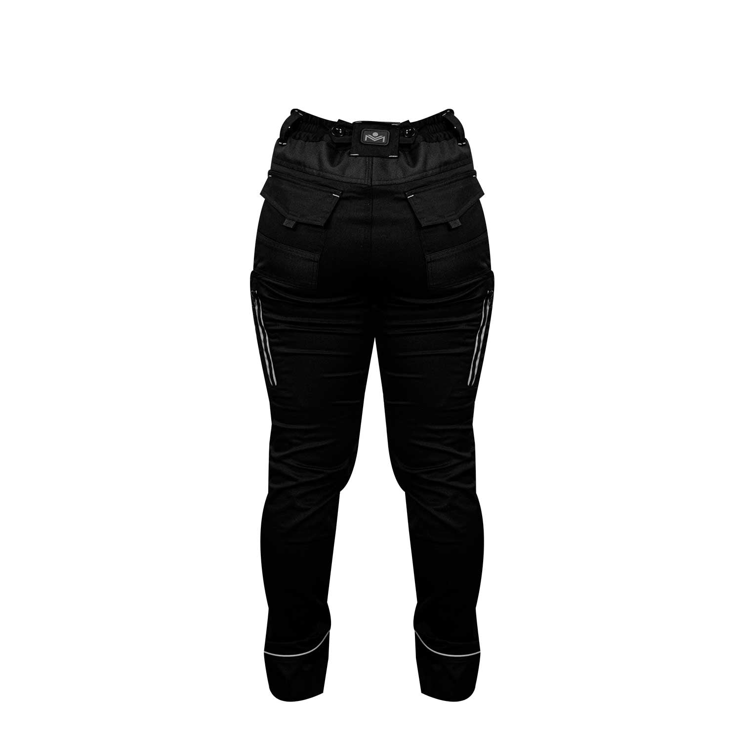 Pantalón Mujer Técnico Alta Resistencia Spandex Negro Kumen - vista 2