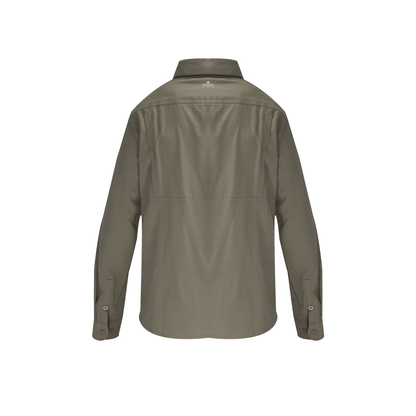 Camisa Outdoor Antiácida Beige Kumen - vista 2