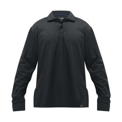 Polera Waffle Manga Larga Gris Kumen