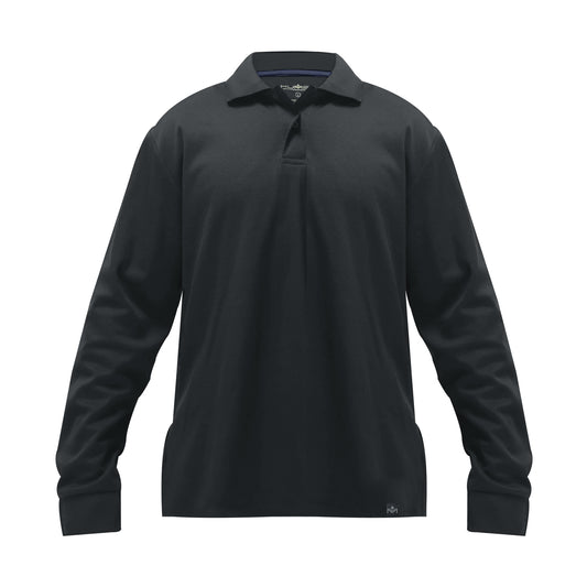 Polera Waffle Manga Larga Gris Kumen