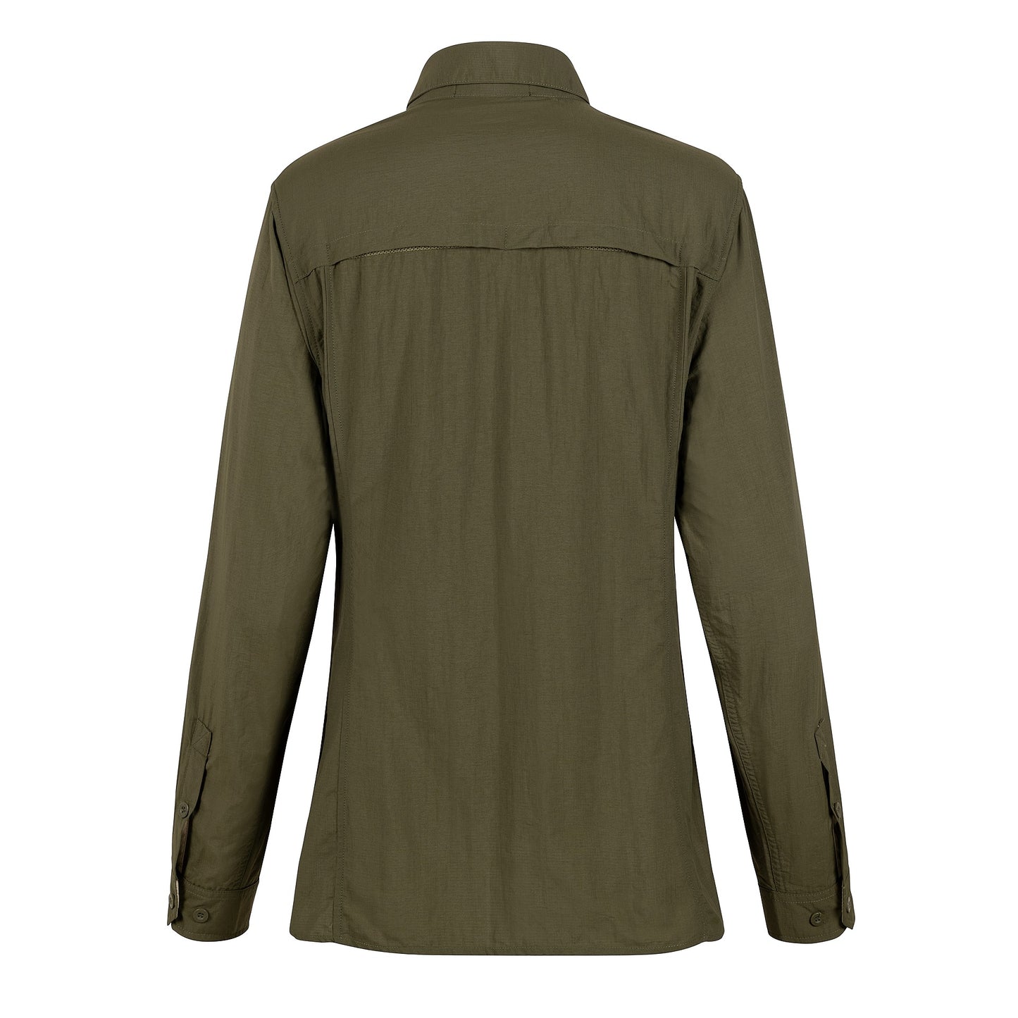 Blusa Outdoor Verde Oliva Kumen - vista 2