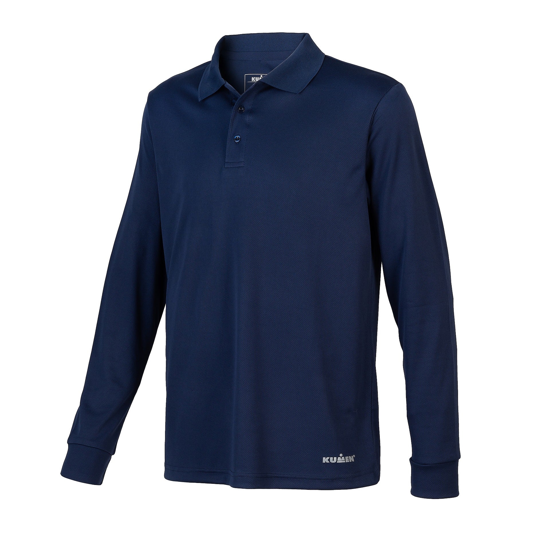 Polera Piqué Cooldry Azul Marino Kumen - vista 2