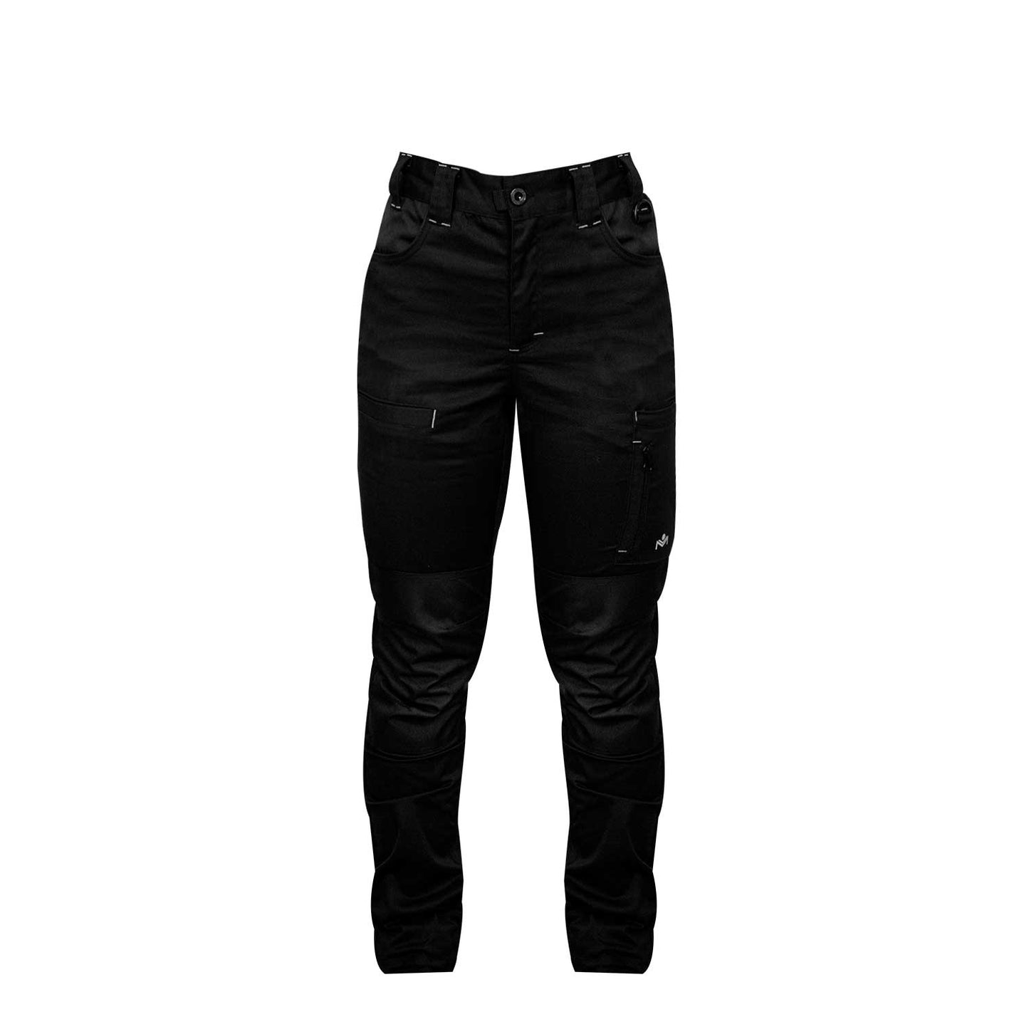 Pantalón Mujer Técnico Alta Resistencia Spandex Negro Kumen