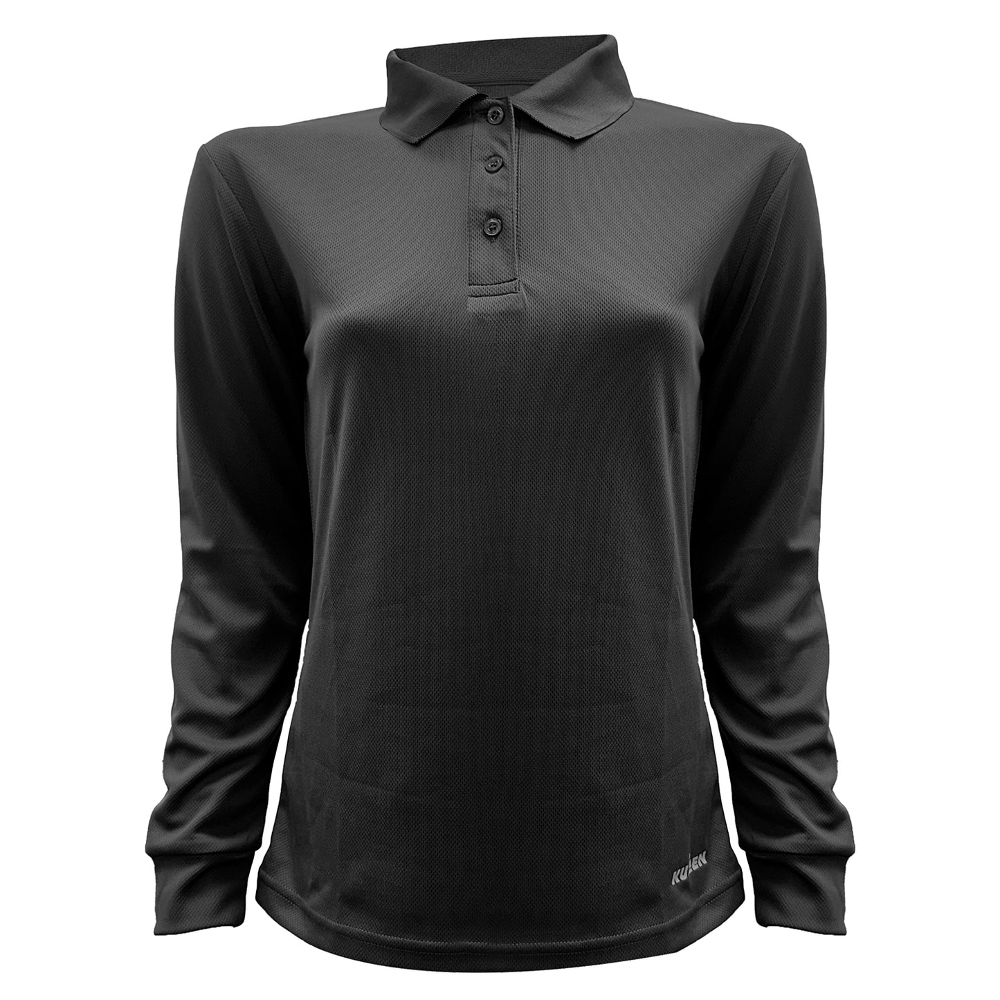 Polera Mujer Piqué Cooldry Gris Kumen