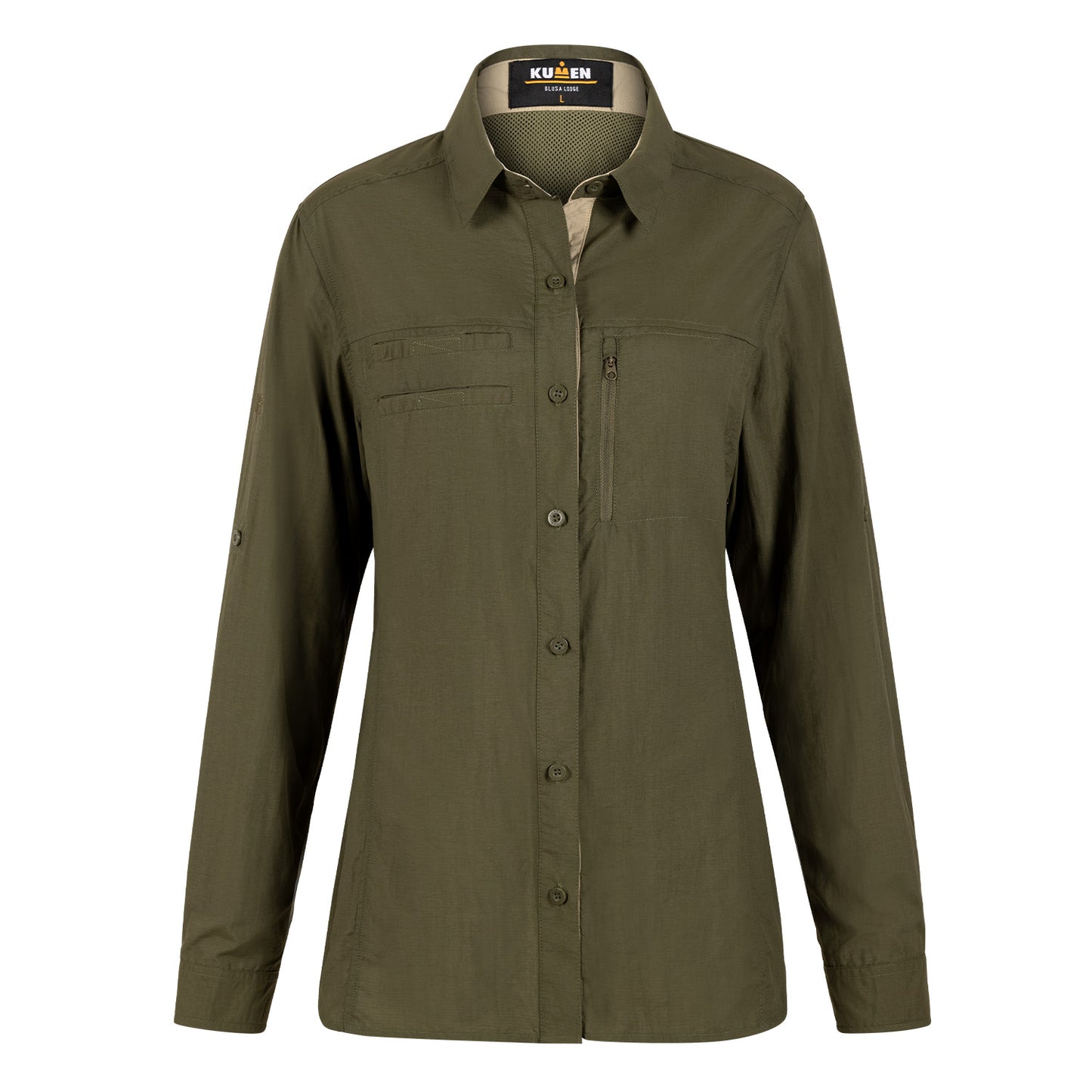 Blusa Outdoor Verde Oliva Kumen