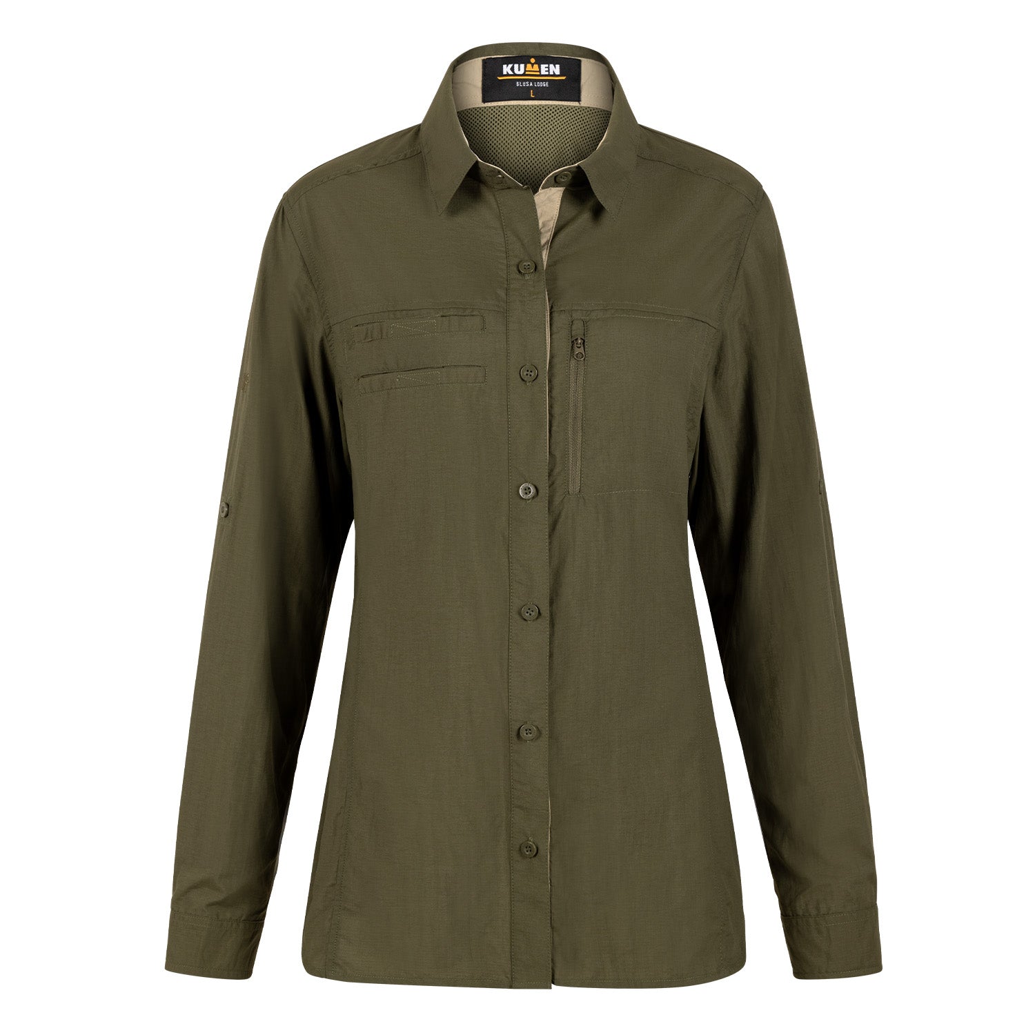Blusa Outdoor Verde Oliva Kumen