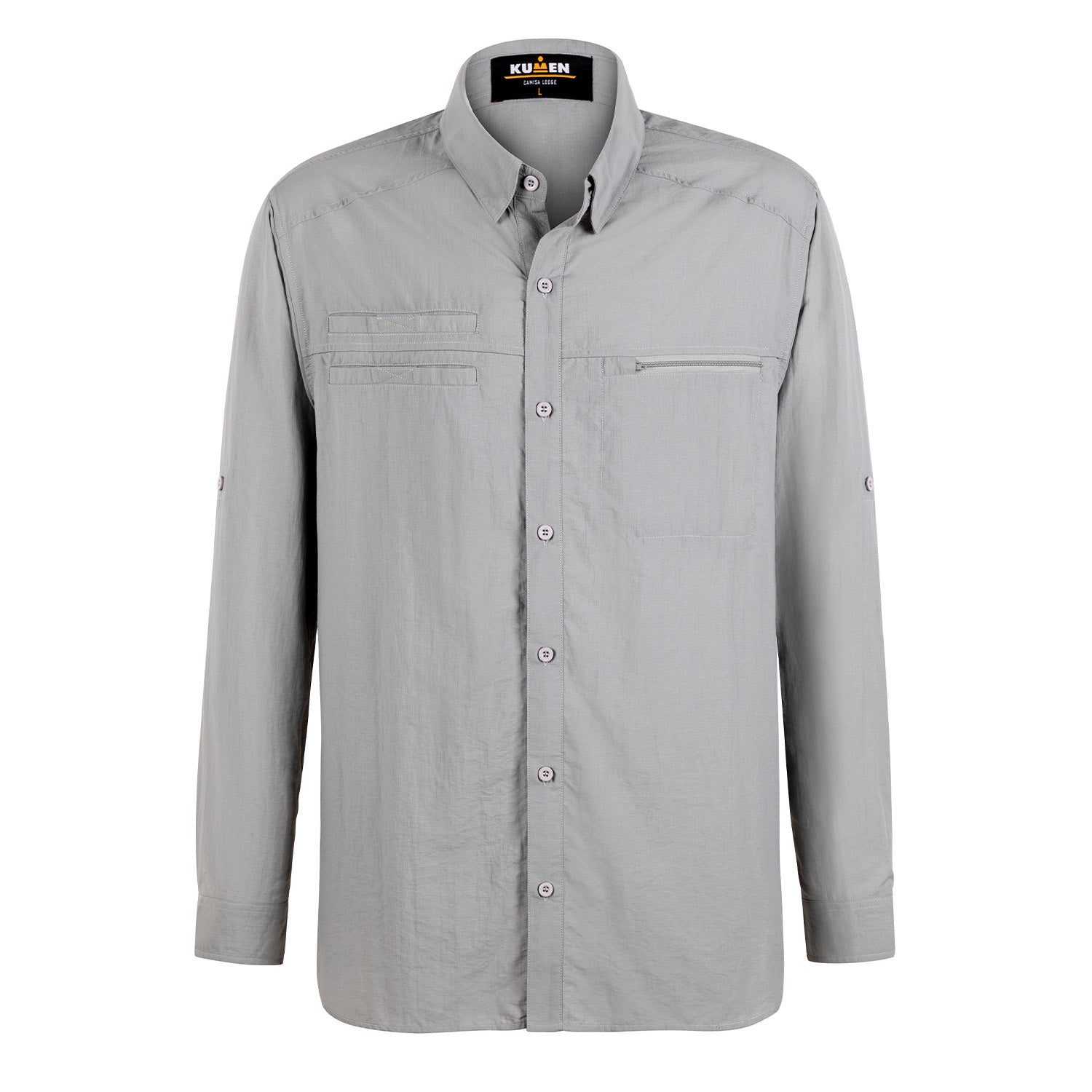 Camisa Outdoor Gris Kumen