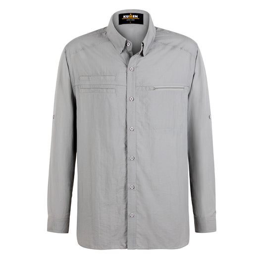 Camisa Outdoor Gris Kumen