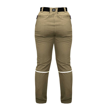 Pantalón Mujer Outdoor Antiácido Beige Kumen - vista 2