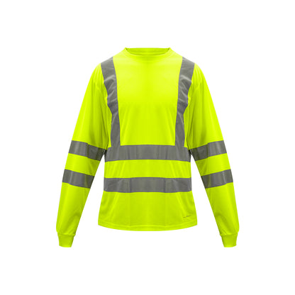 Polera Cooldry Cuello Redondo Hi-Vis Amarillo Kumen