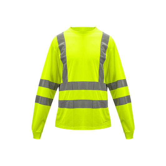 Polera Cooldry Cuello Redondo Hi-Vis Amarillo Kumen